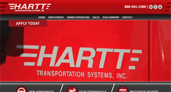 Desktop Screenshot of hartt-trans.com